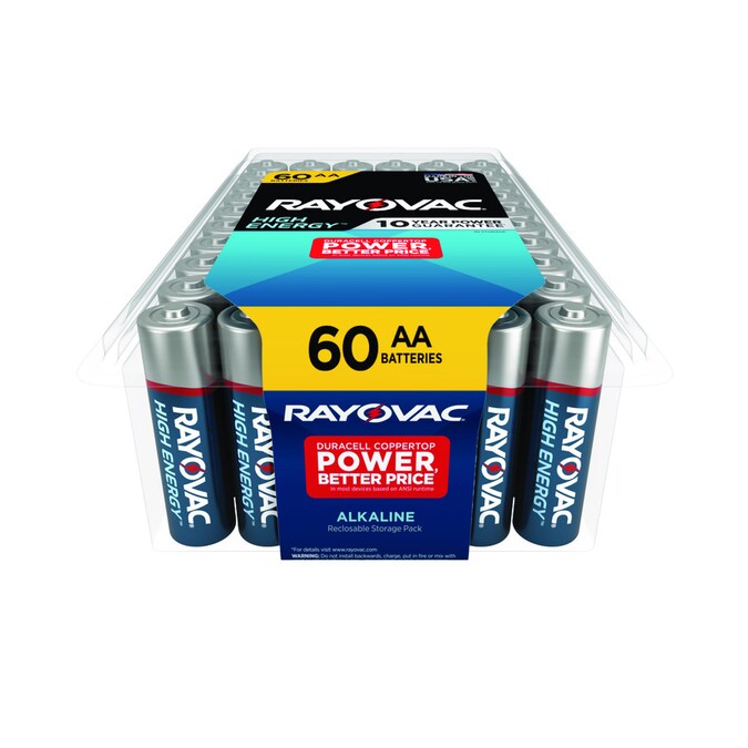 Rayovac AA Batteries #815-60PPJ