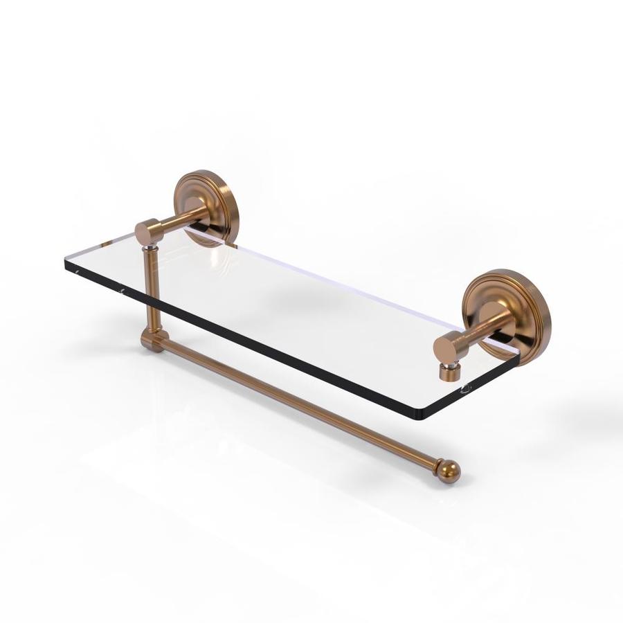 brass paper towel stand