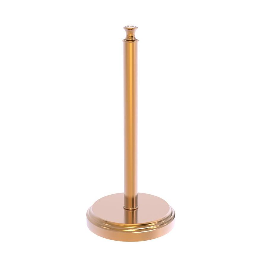 brass paper towel stand