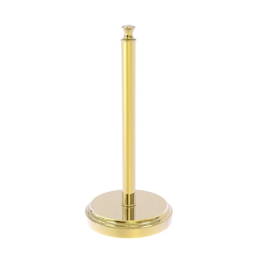 brass paper towel stand