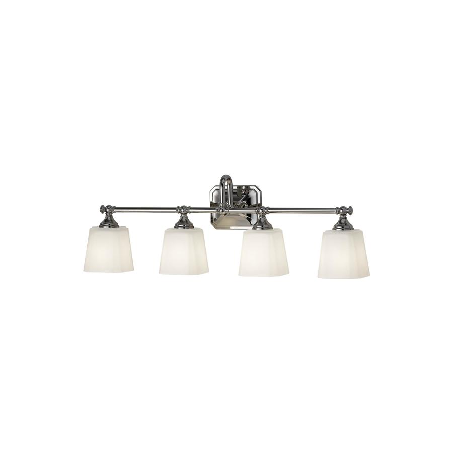 Feiss Concord 4 Light Nickel Transitional Vanity Light Bar In The Vanity Lights Department At Lowes Com