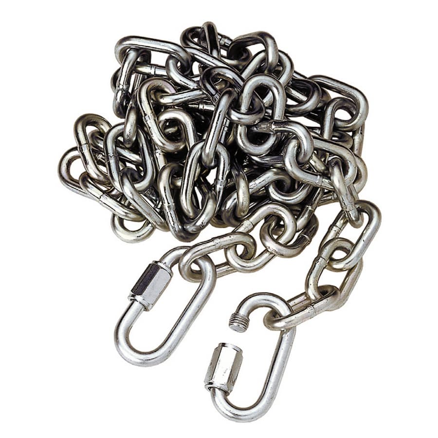 Shop Reese 6 18 Ft Welded Metallic Steel Chain At