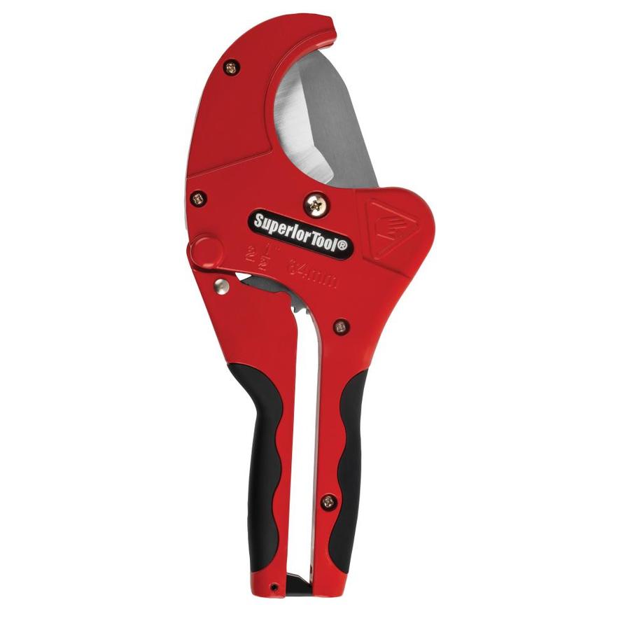 L,Ratchet SUPERIOR TOOL 37116 Pipe Cutter,PVC,10 In 