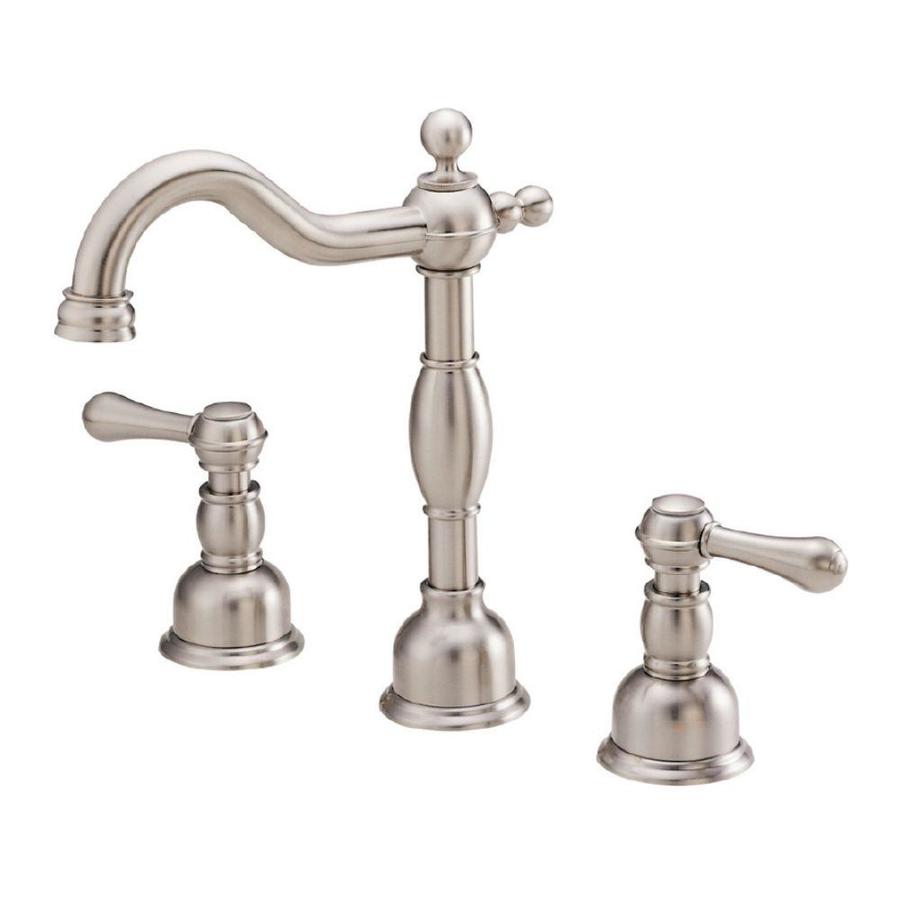 ... Brushed Nickel 2-Handle Adjustable Deck Mount Tub Faucet at Lowes.com
