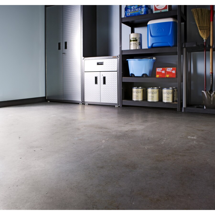 Rust-Oleum High performance 2-Part Gray Gloss Garage Floor Epoxy Kit in