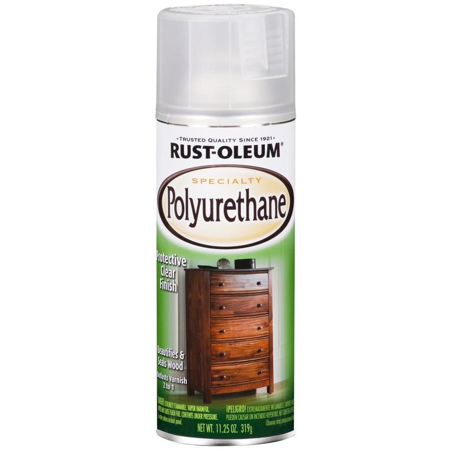 Shop RustOleum Specialty Clear Water Resistant Varnish Spray Paint