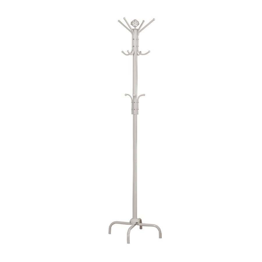 white coat stand