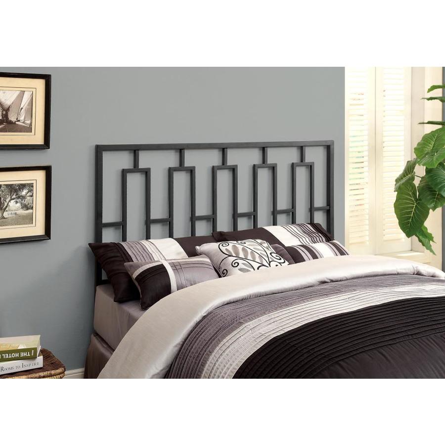 Monarch Specialties Black Full/Queen Headboard In The Headboards ...