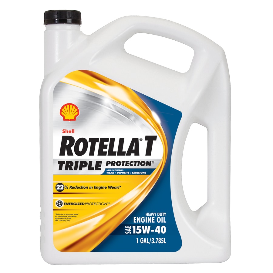 Shell ROTELLA T5 15W-40 Synthetic Blend Engine Oil 55 Gallon Drum