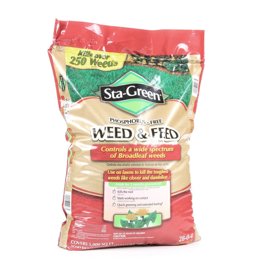 Sta-Green Weed & Feed 5000-sq ft 28-0-4 in the Lawn Fertilizer