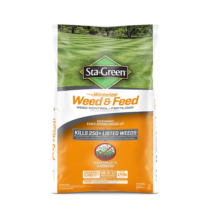 Sta-Green Winterizer 14-lb 5000-sq ft 26-0-12 Weed & Feed in the Lawn