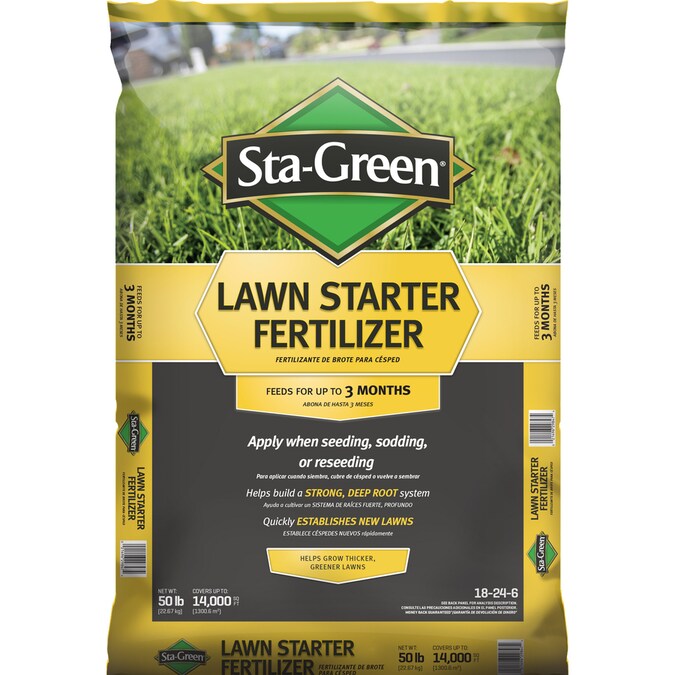 Sta-Green Lawn Starter 14000-sq ft 18-24-6 in the Lawn Fertilizer