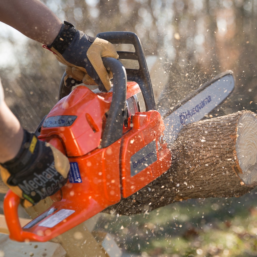 Husqvarna 120 Mark II 14in 38.2cc 2Cycle Gas Chainsaw in the Gas