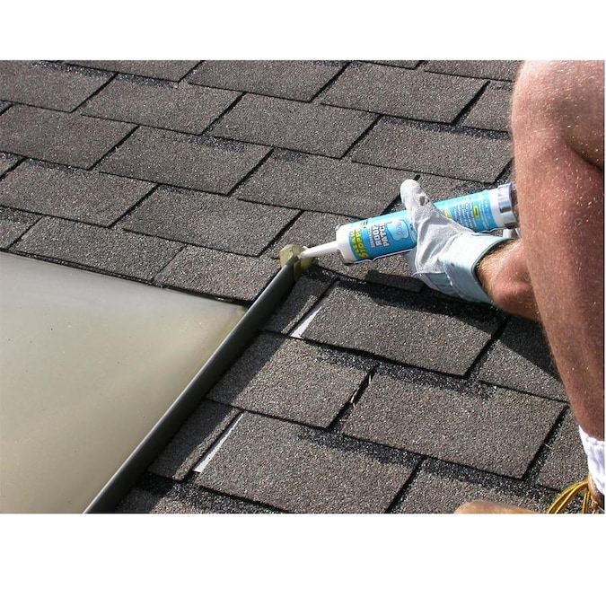 LEAK STOPPER 10.1-fl oz Waterproofer Cement Roof Sealant in the Roof