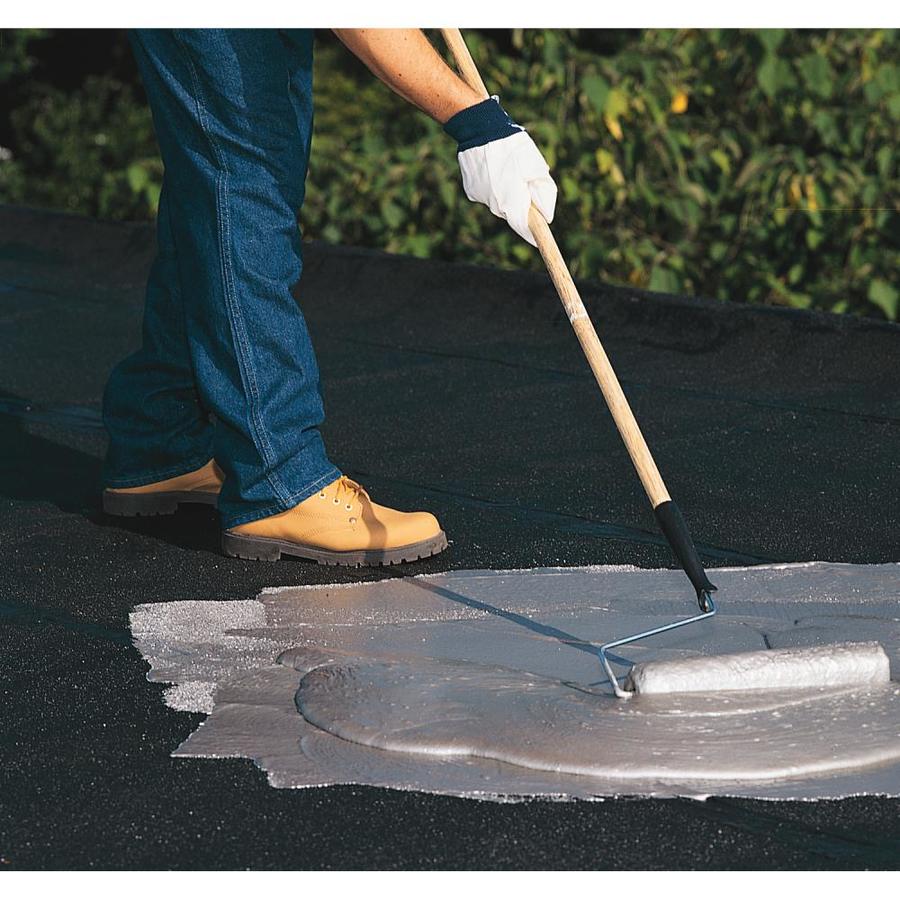 APOC Silver Guard-F 0.9-Gallon Aluminum Reflective Roof Coating (1-Year ...