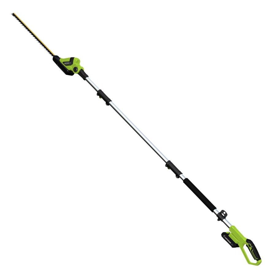 electric pole hedge trimmer home depot