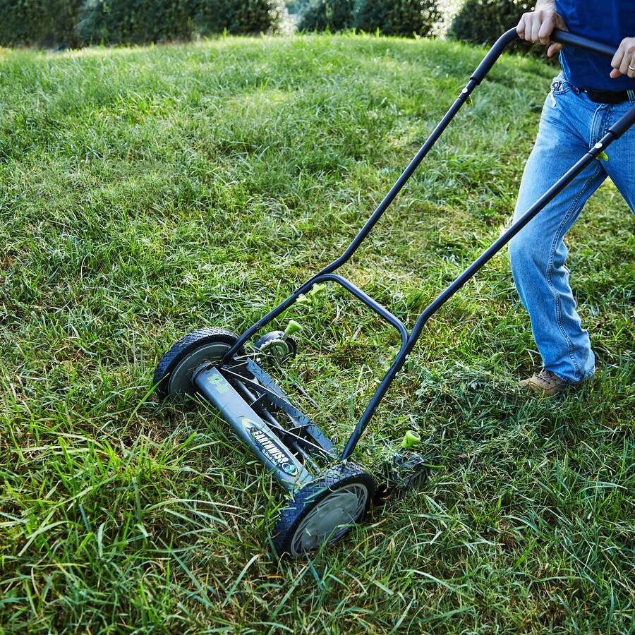 Earthwise 16in Reel Lawn Mower in the Reel Lawn Mowers department at