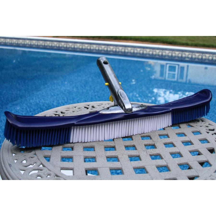 Aqua EZ 20in Nylon Flexible Brush Pool Brush Safe for Multiple