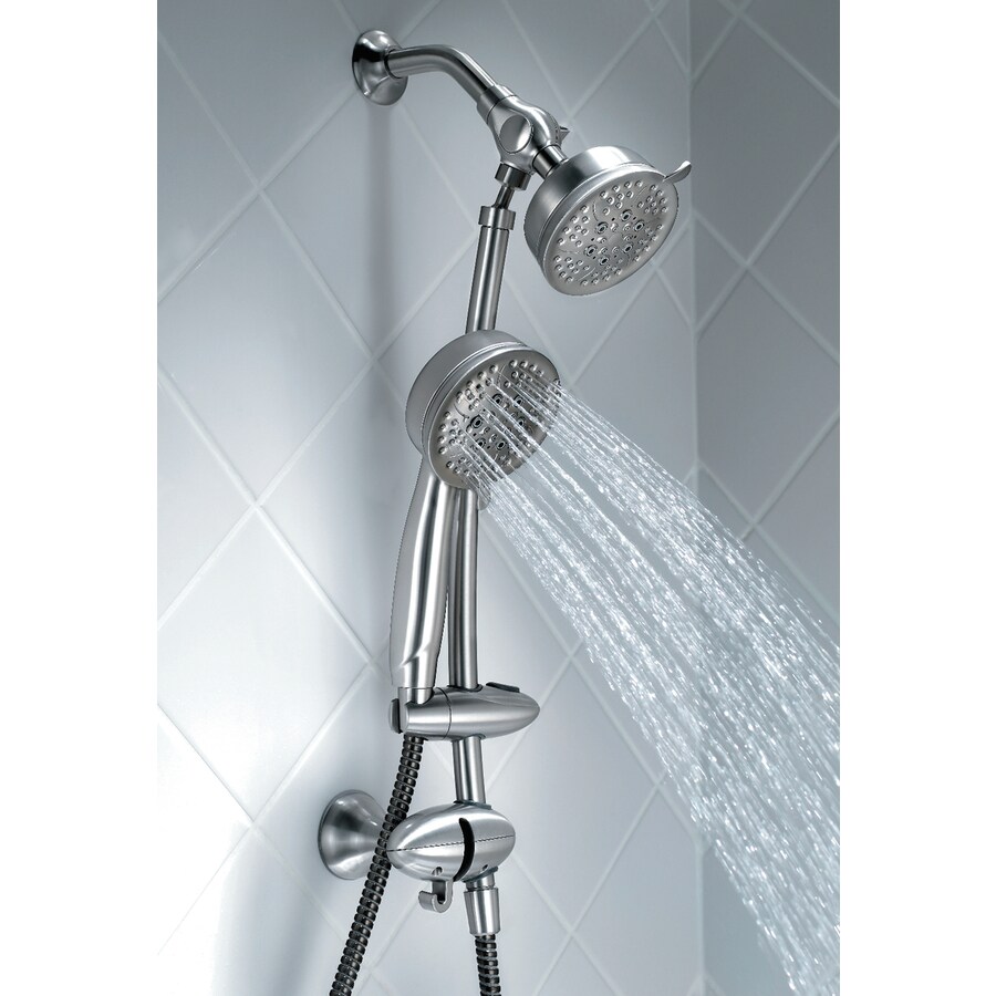 Moen Caldwell Spot Resist Brushed Nickel Shower Head with Handheld