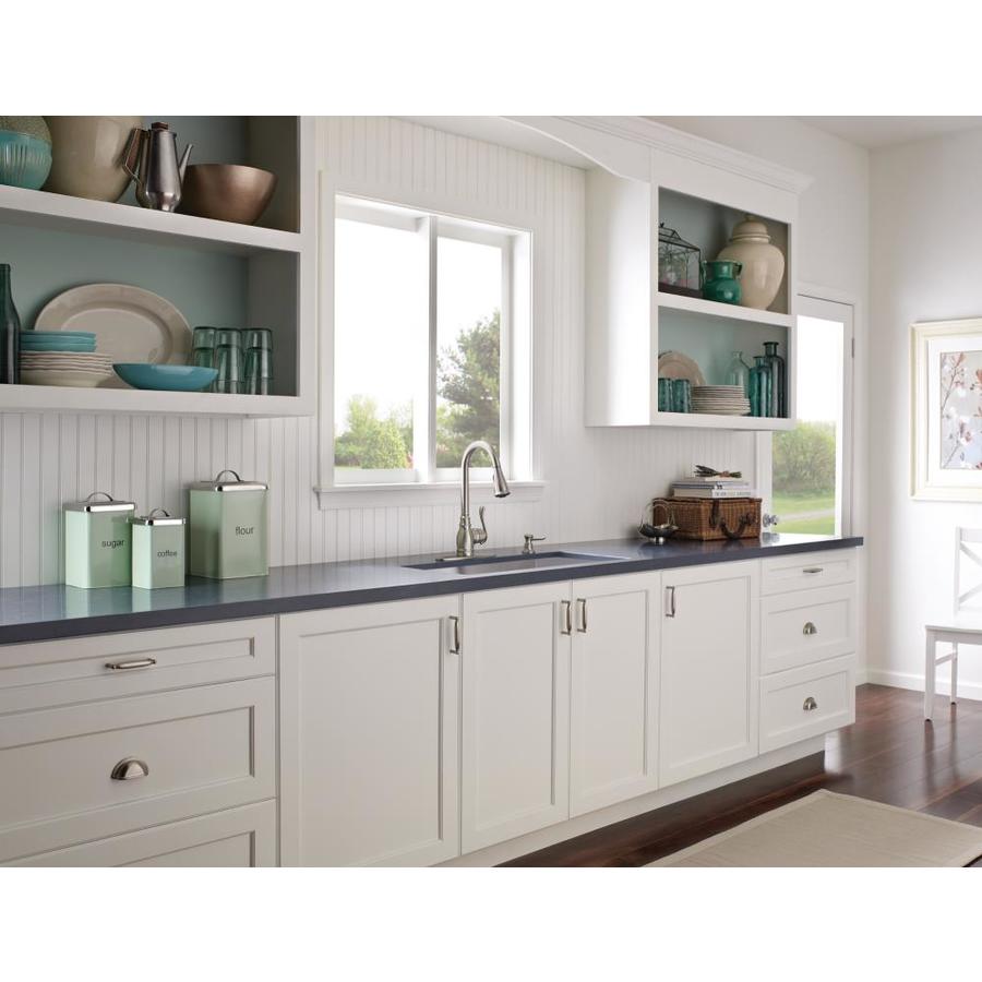 Moen Anabelle Spot Resist Stainless 1 Handle Pull Down Kitchen Faucet In The Kitchen Faucets Department At Lowes Com