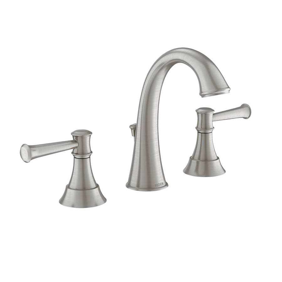 Shop Moen Ashville Spot Resist Brushed Nickel Microban 2Handle