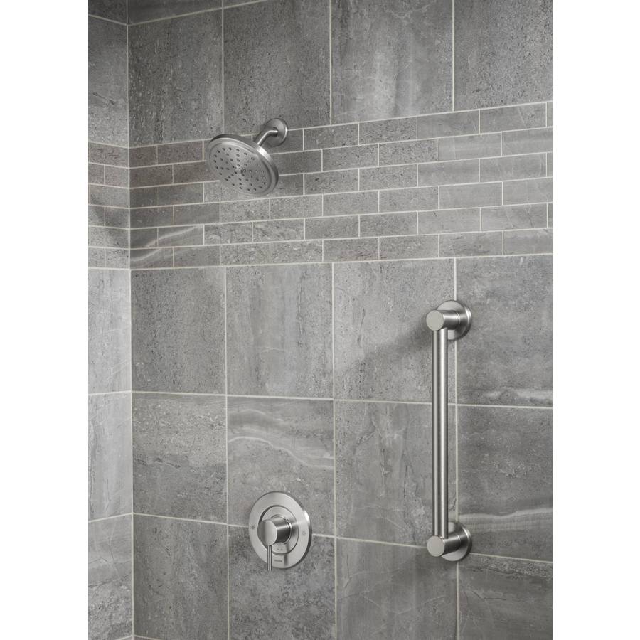 Moen Align 18in Brushed Nickel Wall Mount Grab Bar in the Grab Bars department at