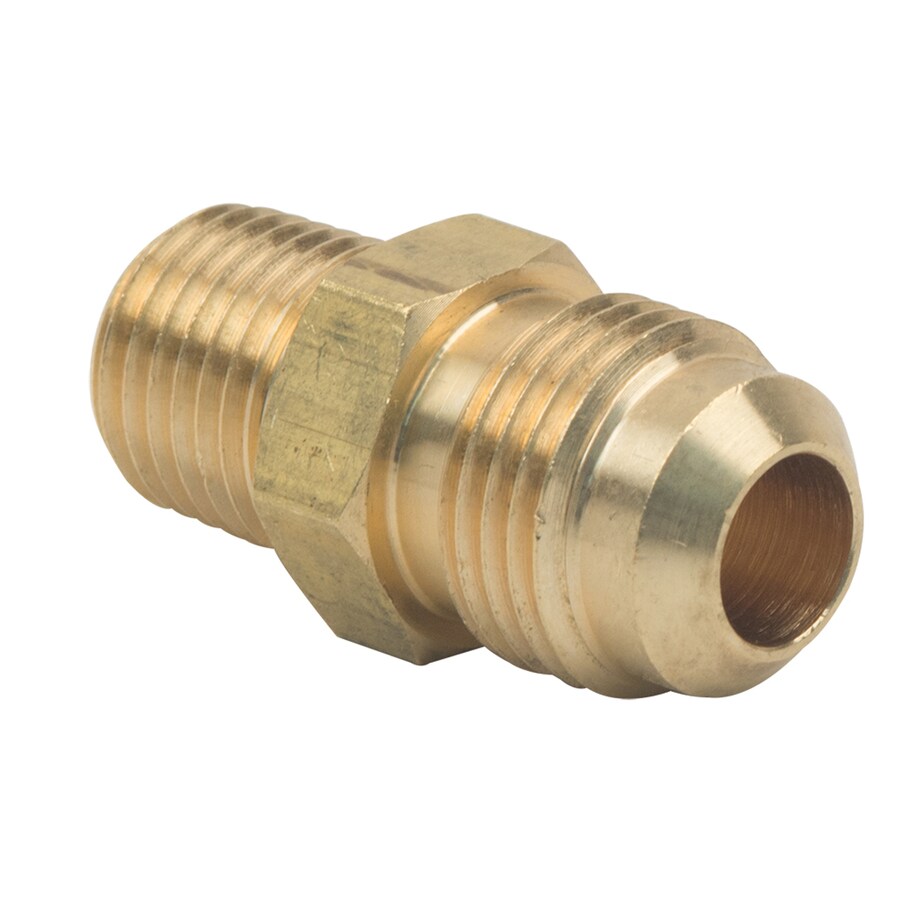 3 8 in flare x 1 4 in mip brass adapter fitting