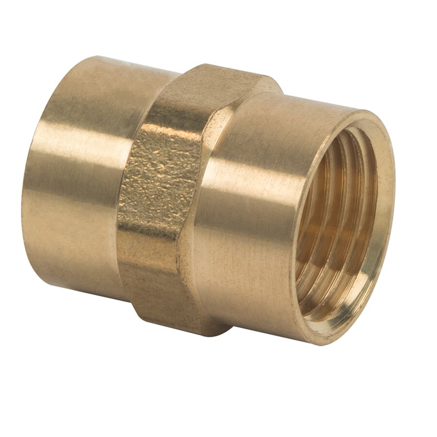 BrassCraft 1/2in x 1/2in Threaded Female Adapter Coupling Fitting in