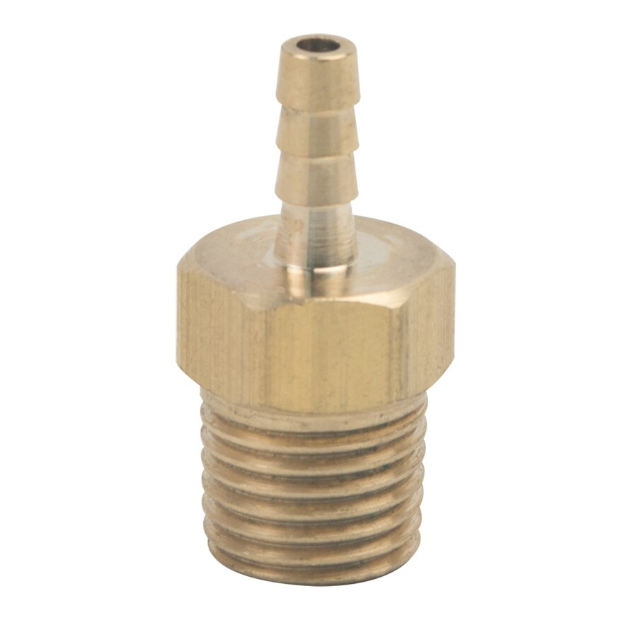 Shop Brasscraft 1 8 In X 1 4 In Barbed Barb X Mip Adapter Fitting At