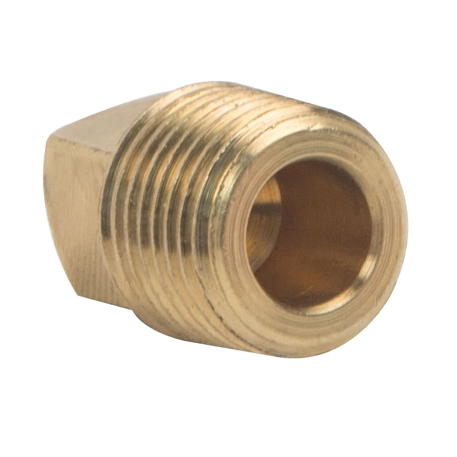 brasscraft gas connector leaks at brass fitting