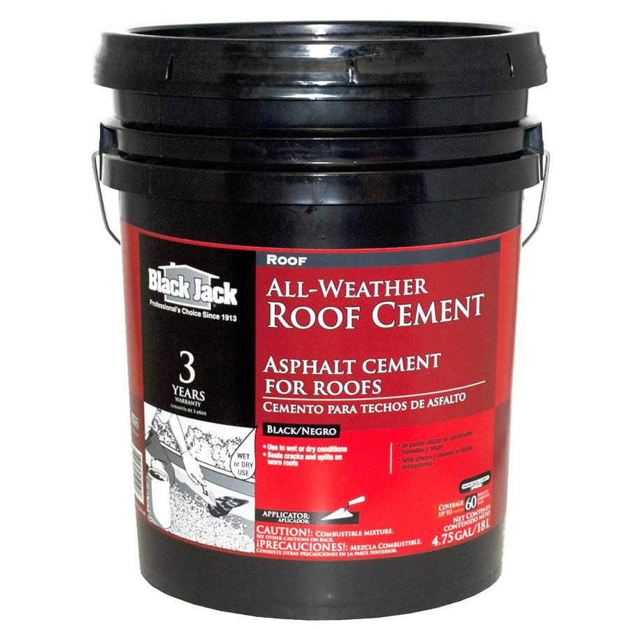 black jack fibered aluminum roof coating