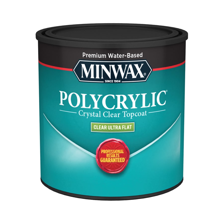 polycrylic over acrylic paint
