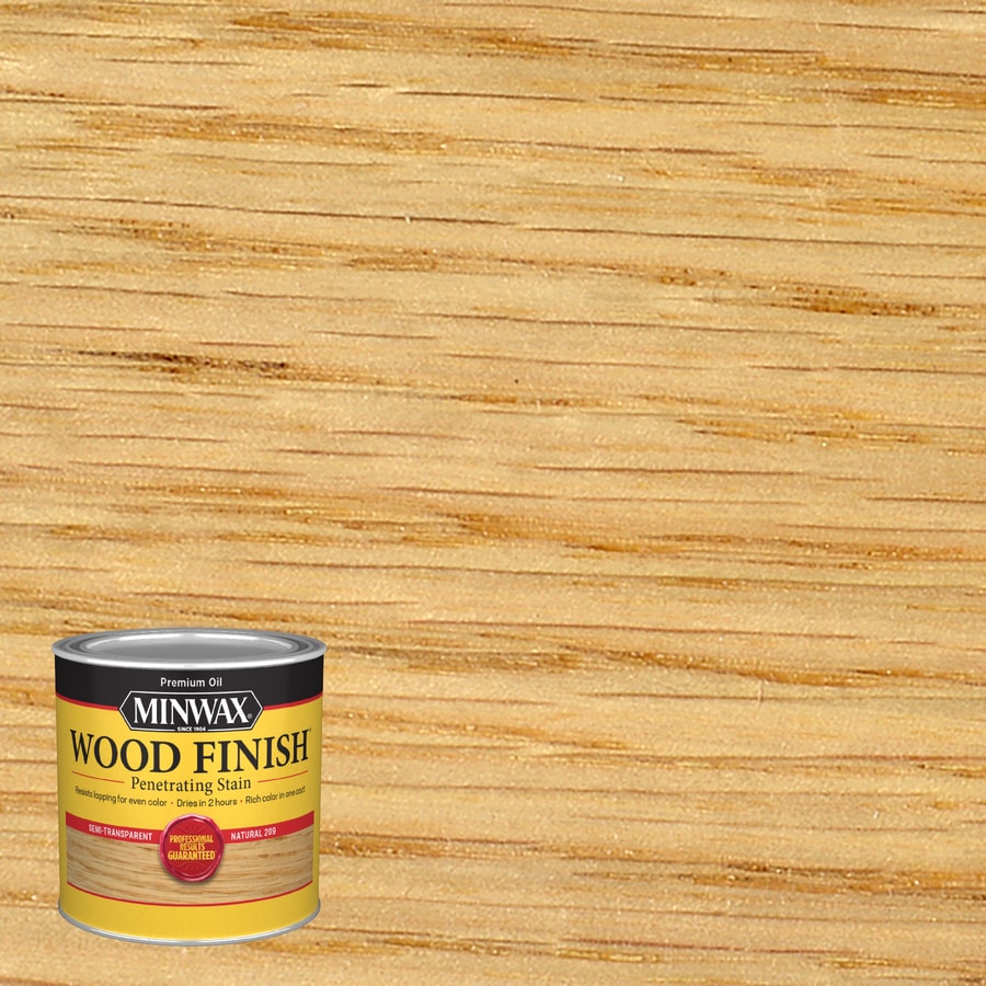 Minwax Wood Finish Natural Oil Based Interior Stain Actual Net