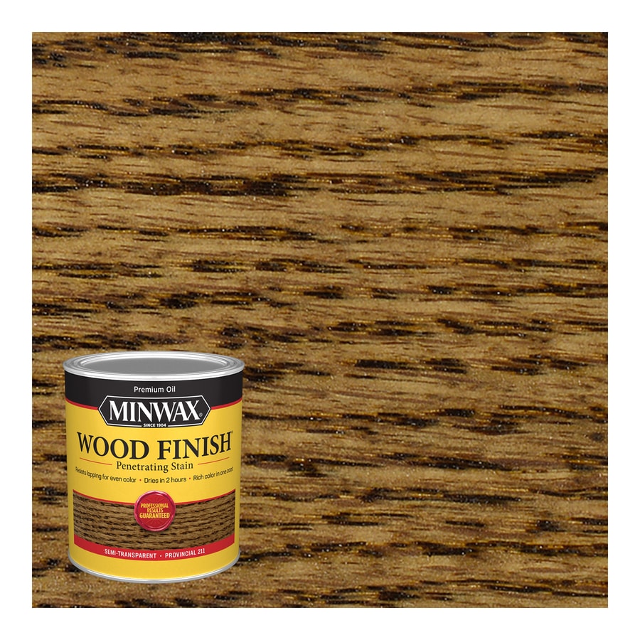 Shop Minwax Wood Finish Fl Oz Provincial Oil Based Interior Stain At