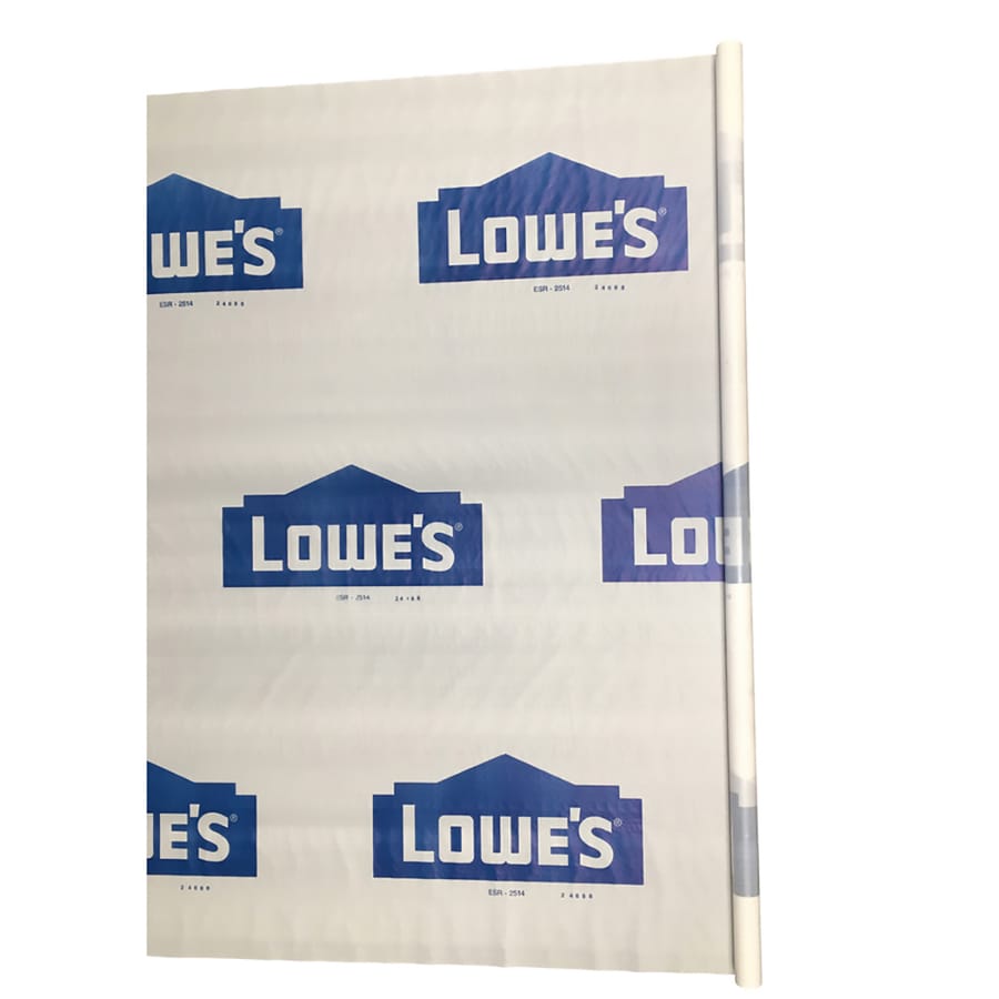 Lowe's 9-ft x 150-ft House Wrap in the 