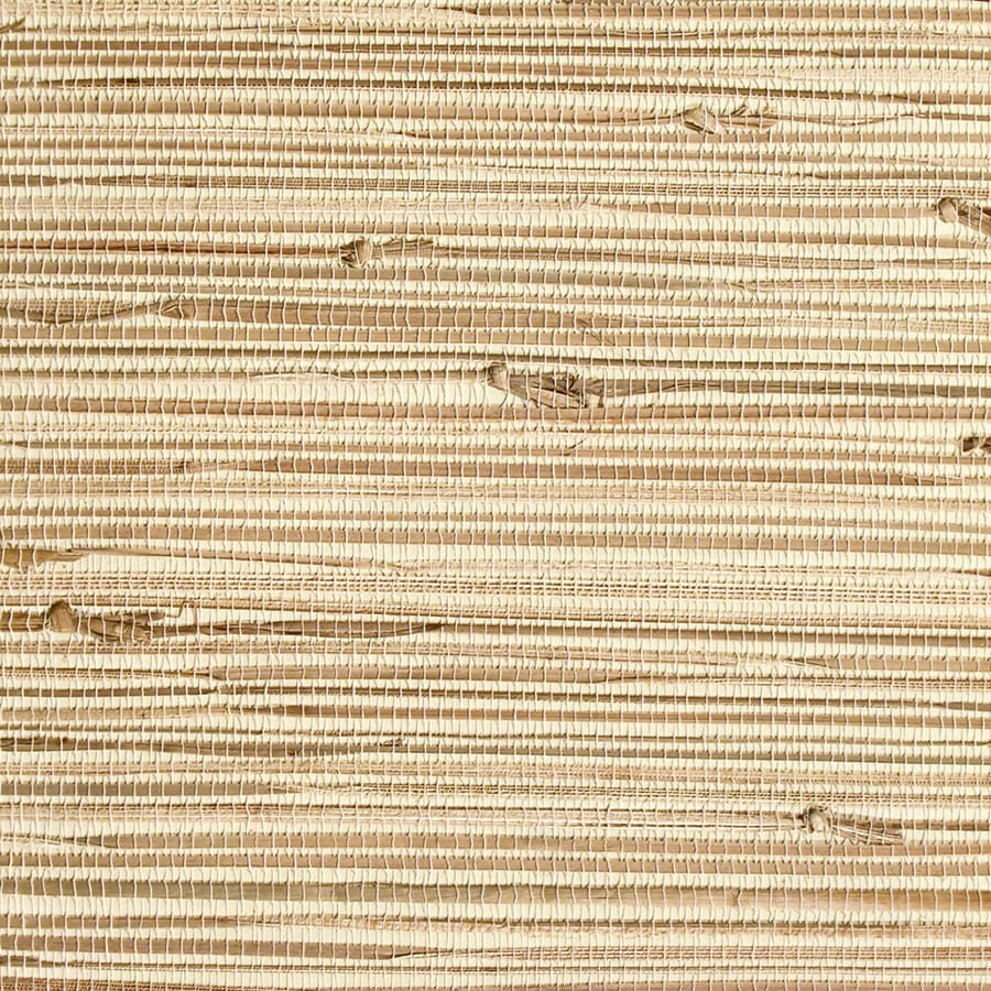 Shop Waverly Brown Grasscloth Unpasted Textured Wallpaper 
