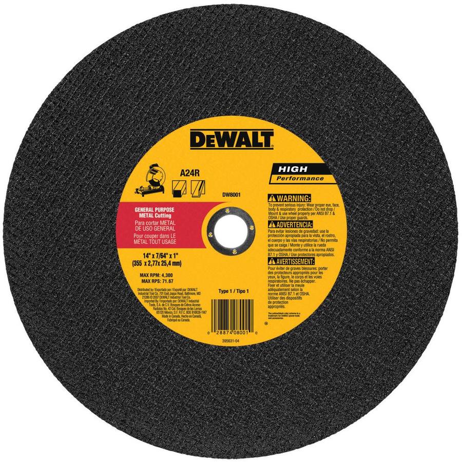 14 inch chop saw blade for metal