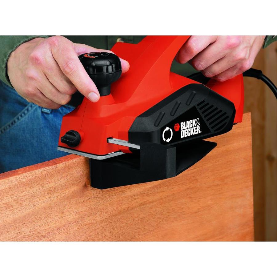BLACK+DECKER 3.25in W 5.2Amp 4Blade Handheld Planer in the Planers