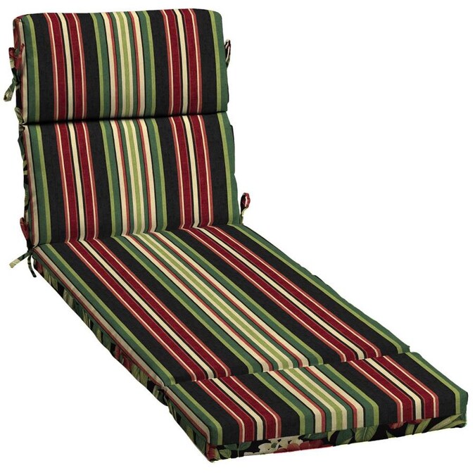 Garden Treasures Sanibel Black Tropical Patio Chaise Lounge Chair
