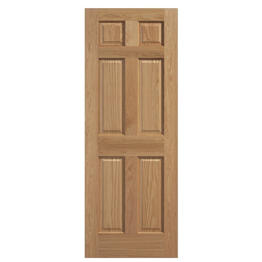 New 32 Inch Wood Exterior Door Slab for Large Space