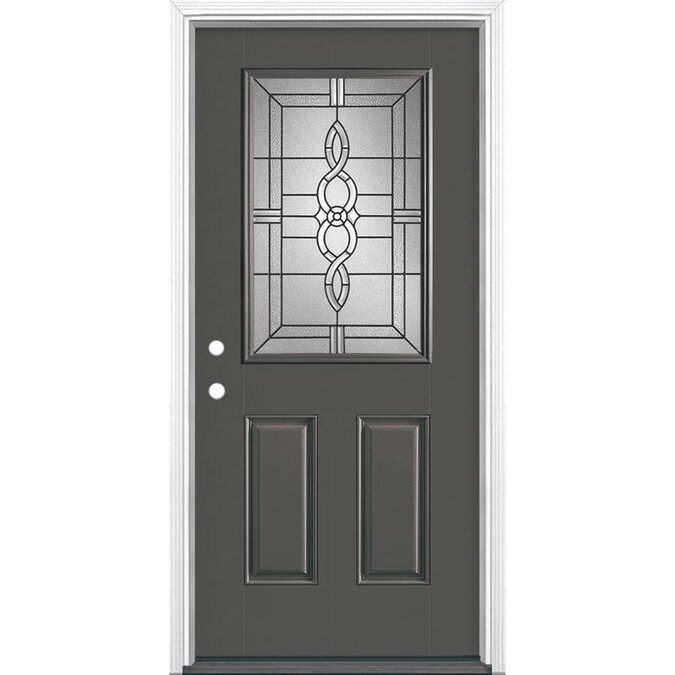 Masonite Calista Half Lite Decorative Glass Right Hand Inswing
