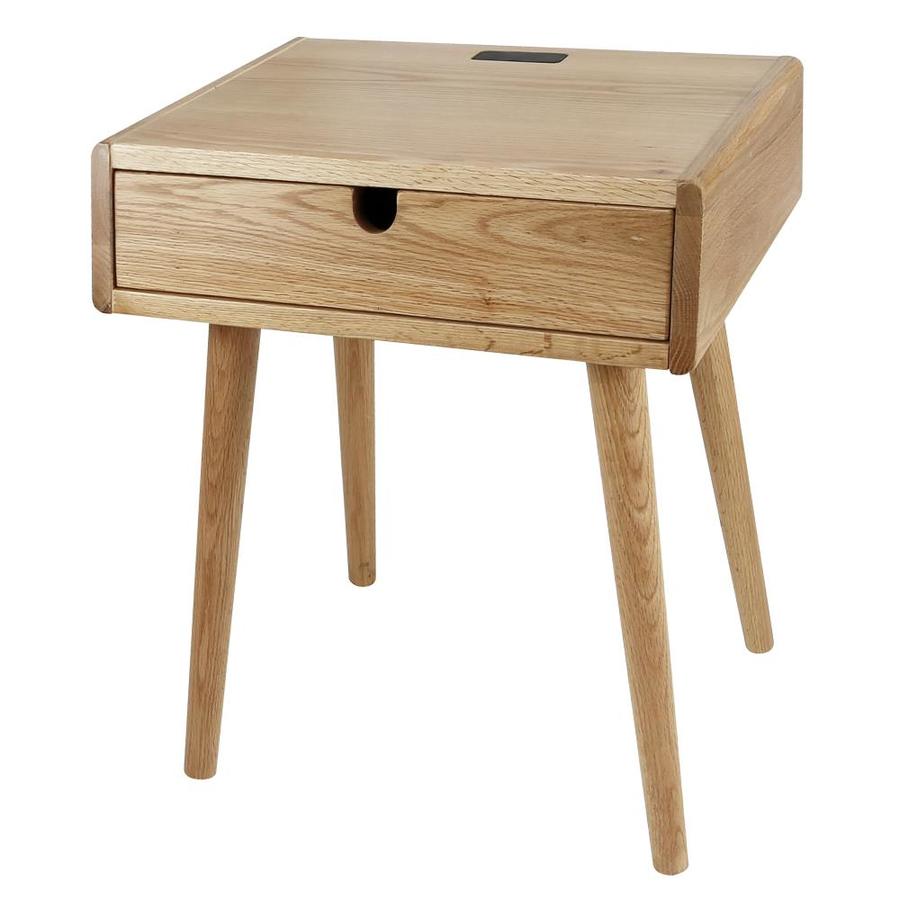 Casual Home Freedom Natural Oak Oak Nightstand In The Nightstands Department At Lowes Com