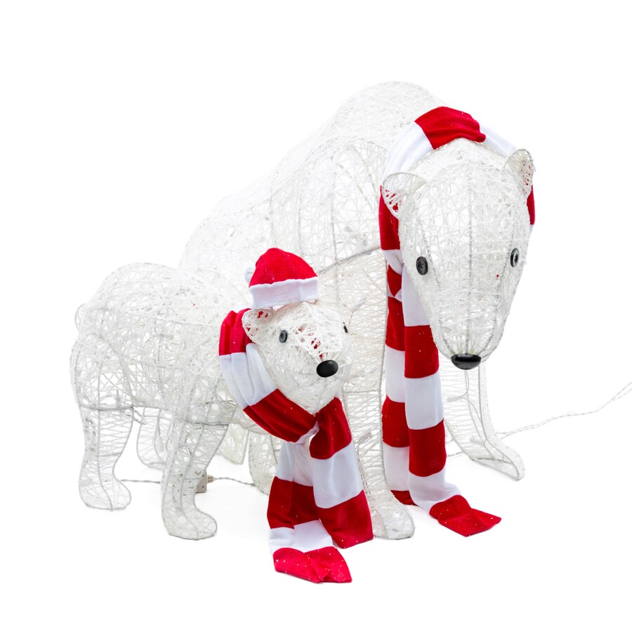 holiday living lighted bear