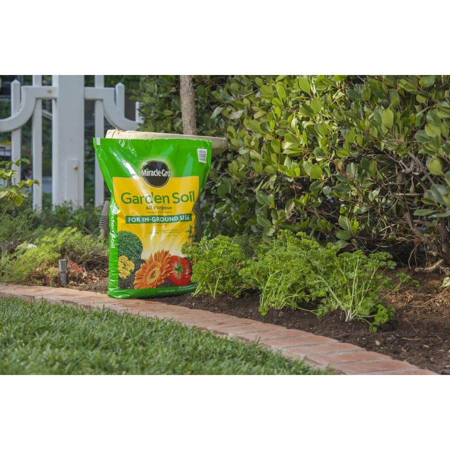 Miracle Gro All Purpose For In Ground Use 2 Cu Ft Garden Soil In The Soil Department At Lowes Com