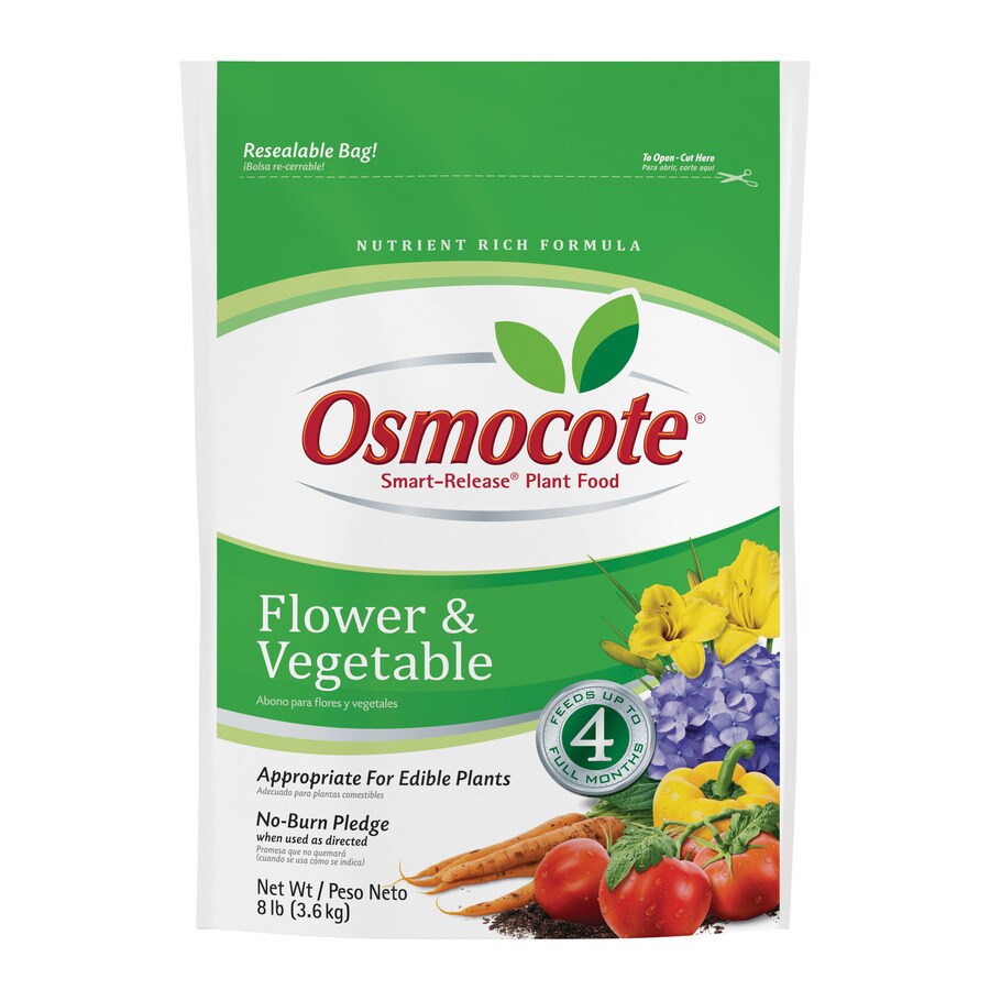 Osmocote Smart Release Plant Food Flower And Vegetable 8 Lb All Purpose Food In The Plant Food Department At Lowes Com