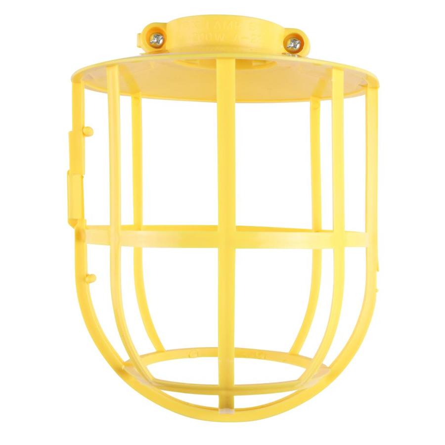 Eaton 200 Watt Max Plastic Lamp Guard Yellow In The Lamp Cages