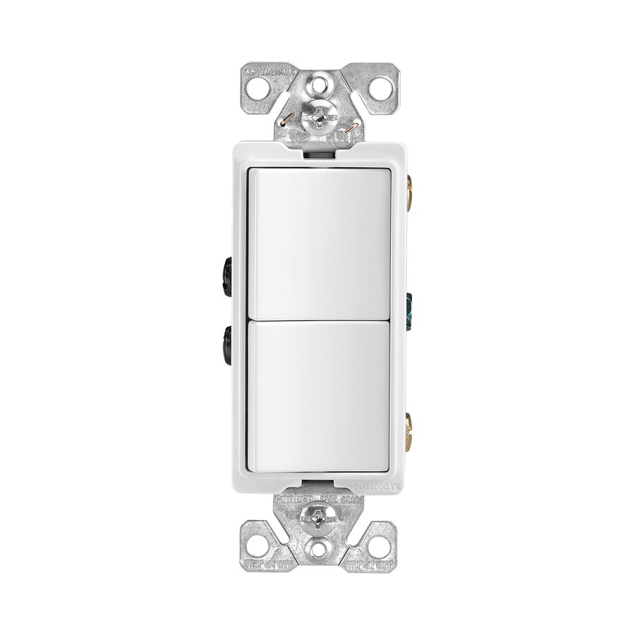 Eaton 15 Amp Single Pole White - Combination Single Pole 3 Way Switch Wiring Diagram Eaton 15 Amp Single Pole White - Combination Single Pole 3 Way Switch Wiring Diagram