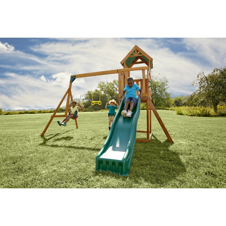 wooden playsets clearance