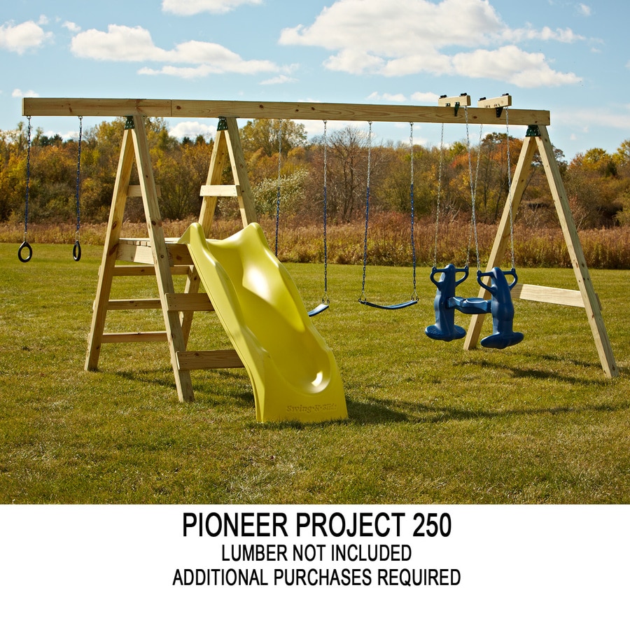 Swing-N-Slide WS4433 Do-It-Yourself Pioneer Custom Play Set for sale online 