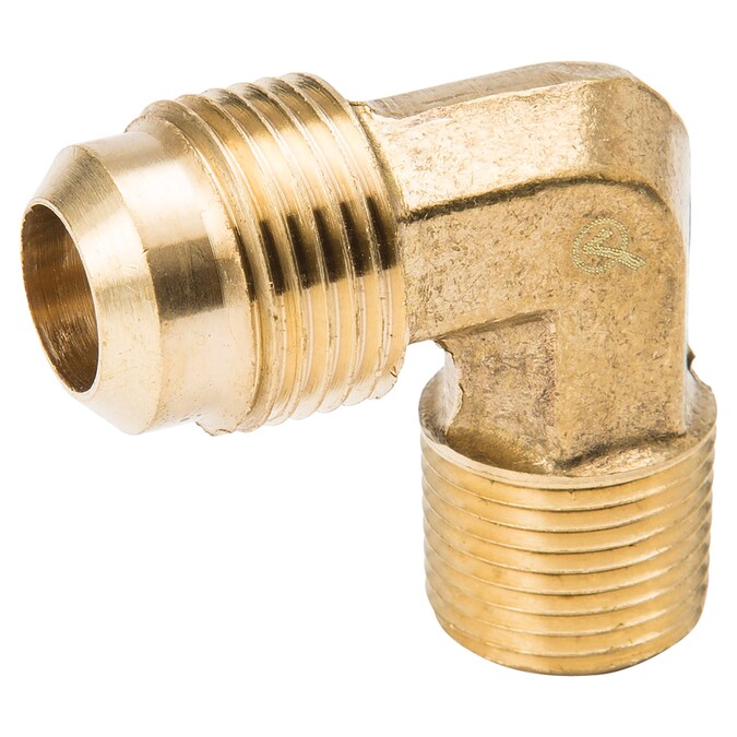B&K 1/2-in x 3/8-in Threaded Flare x MIP Elbow Fitting in the Brass 3/16 Copper Tubing Near Me